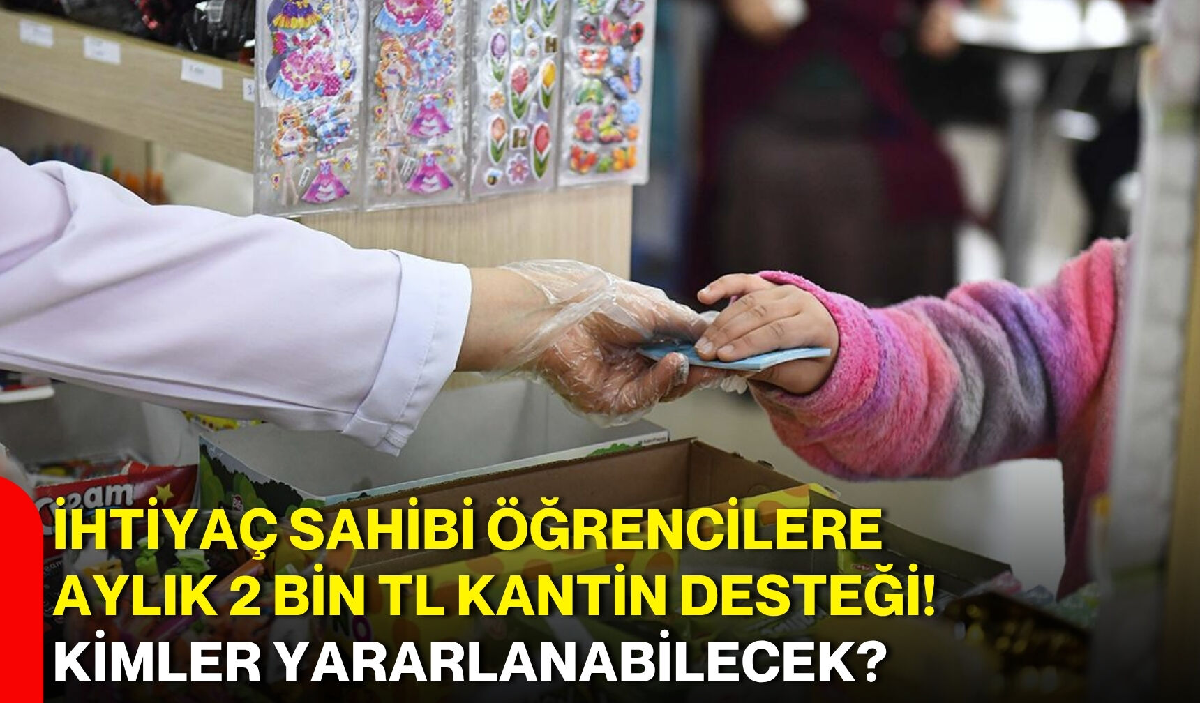 İhtiyaç sahibi öğrencilere aylık 2 bin TL kantin desteği! Kimler yararlanabilecek?