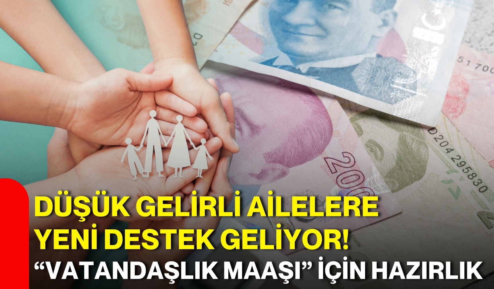 Düşük gelirli ailelere yeni destek geliyor! “Vatandaşlık maaşı” için hazırlık