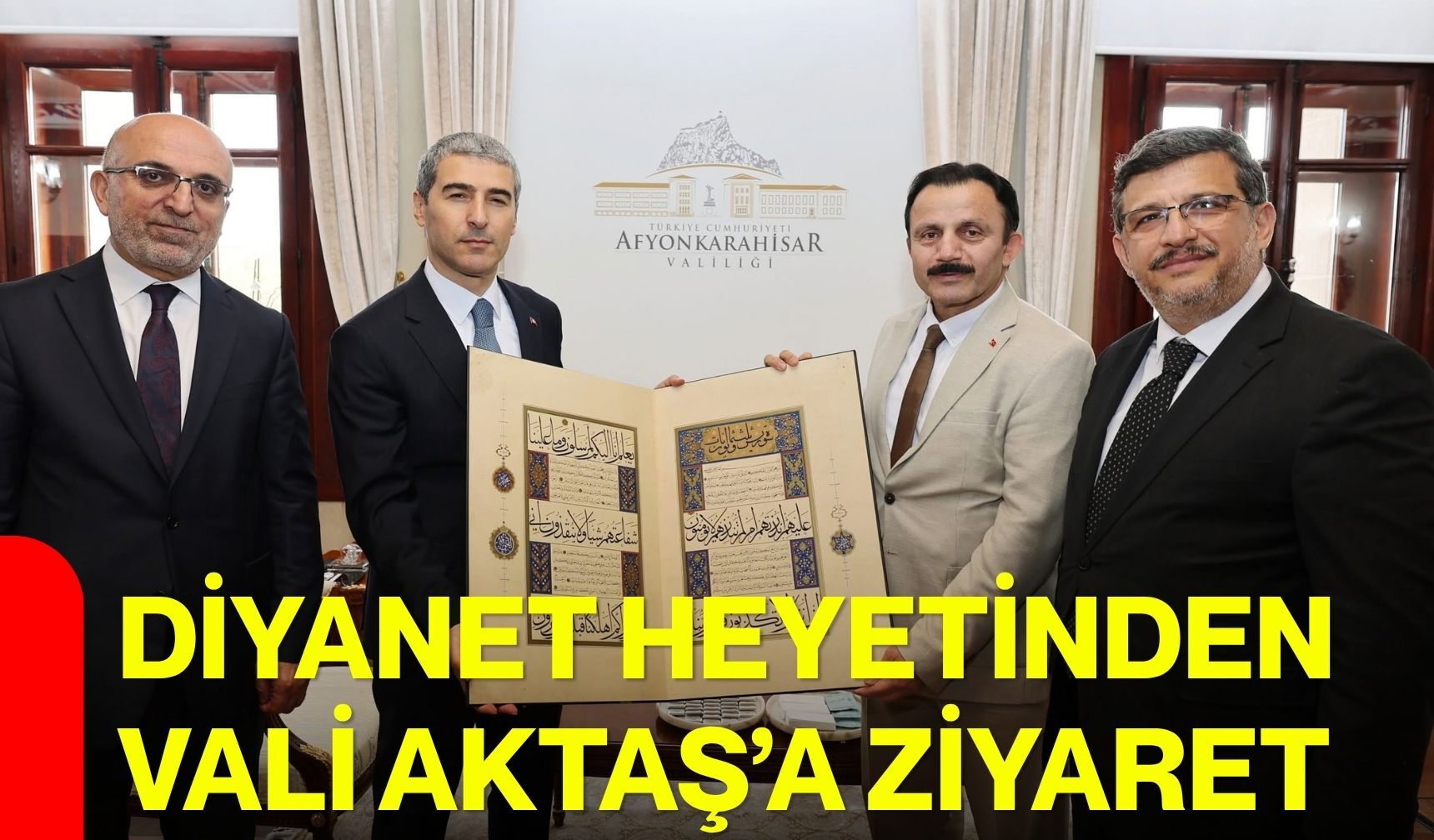 Diyanet Heyetinden Vali Aktaş’a Ziyaret