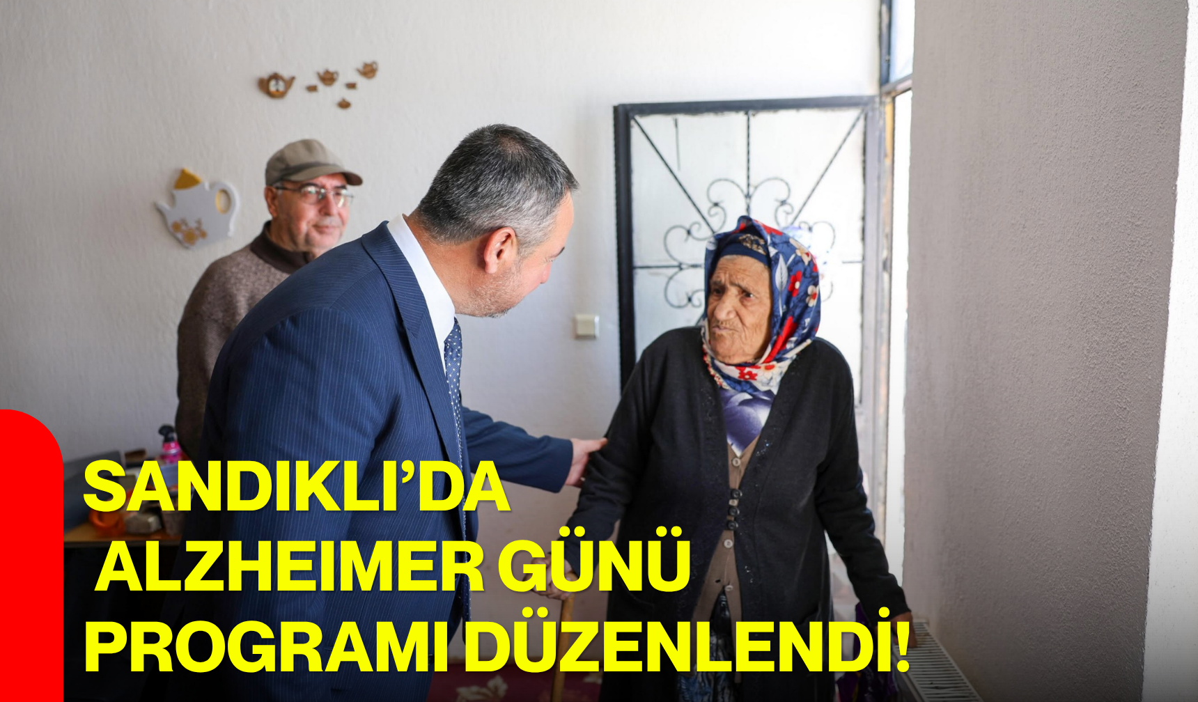 Sandıklı’da alzheımer günü programı düzenlendi