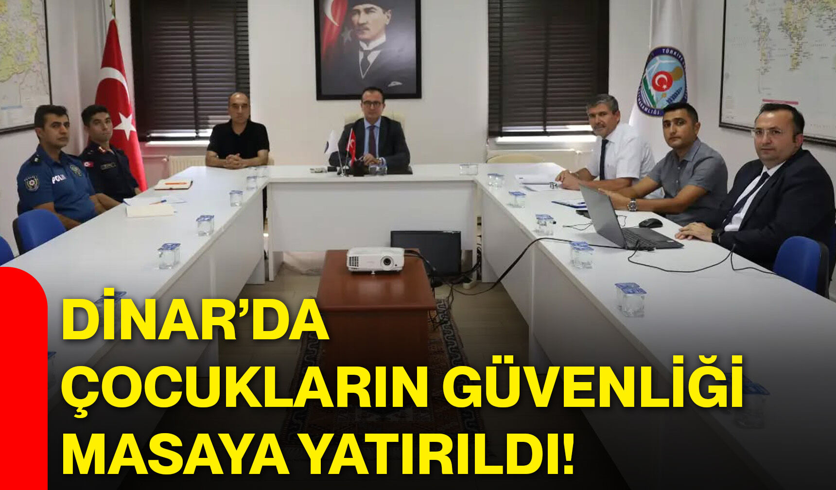 Dinar’da çocukların güvenliği masaya yatırıldı!