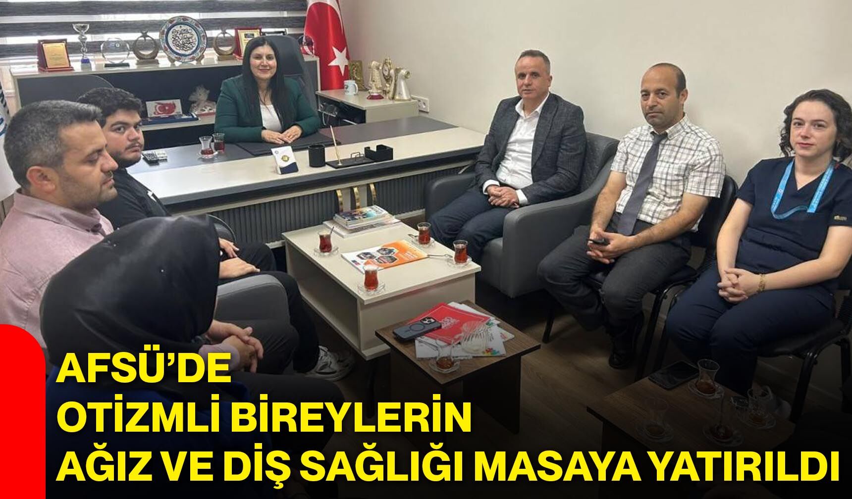 AFSÜ’de otizmli bireylerin ağız ve diş sağlığı masaya yatırıldı