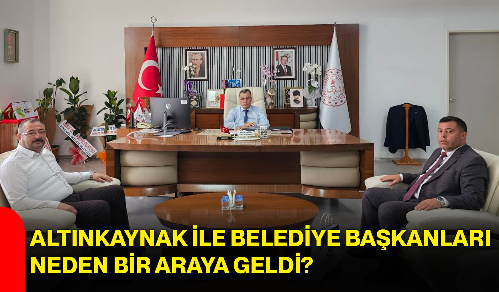 Altınkaynak ile belediye başkanları neden bir araya geldi?