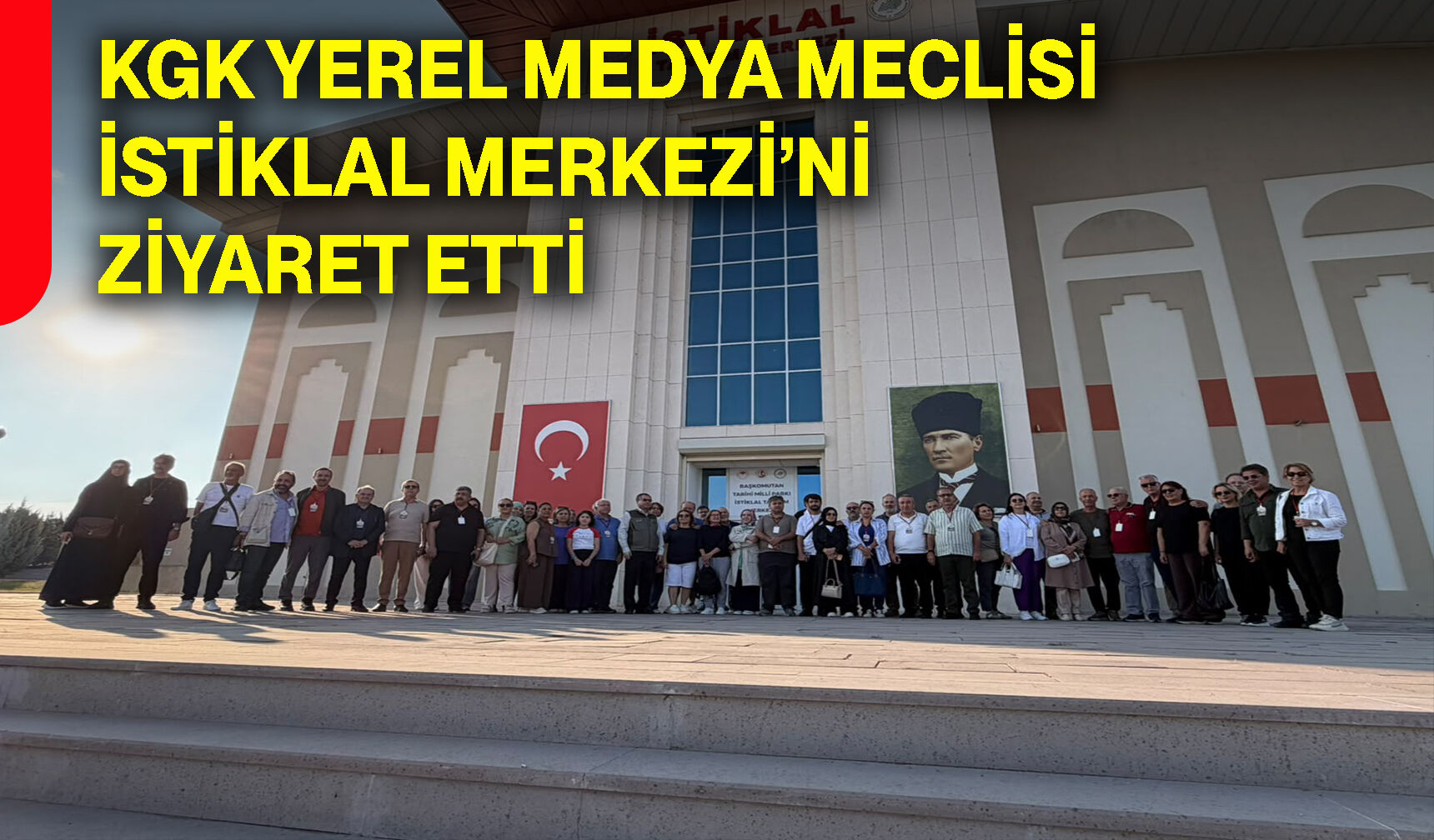 KGK Yerel Medya Meclisi İstiklal Merkezi’ni ziyaret etti