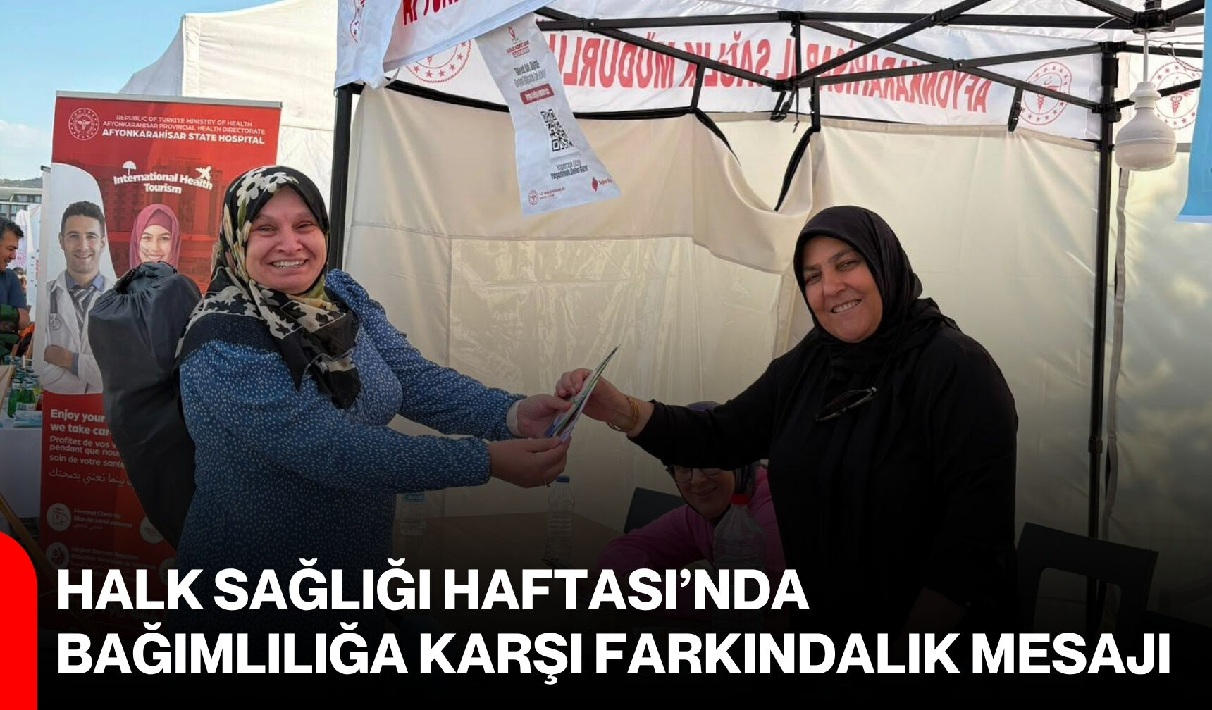 Halk Sağlığı Haftası’nda bağımlılığa karşı farkındalık mesajı