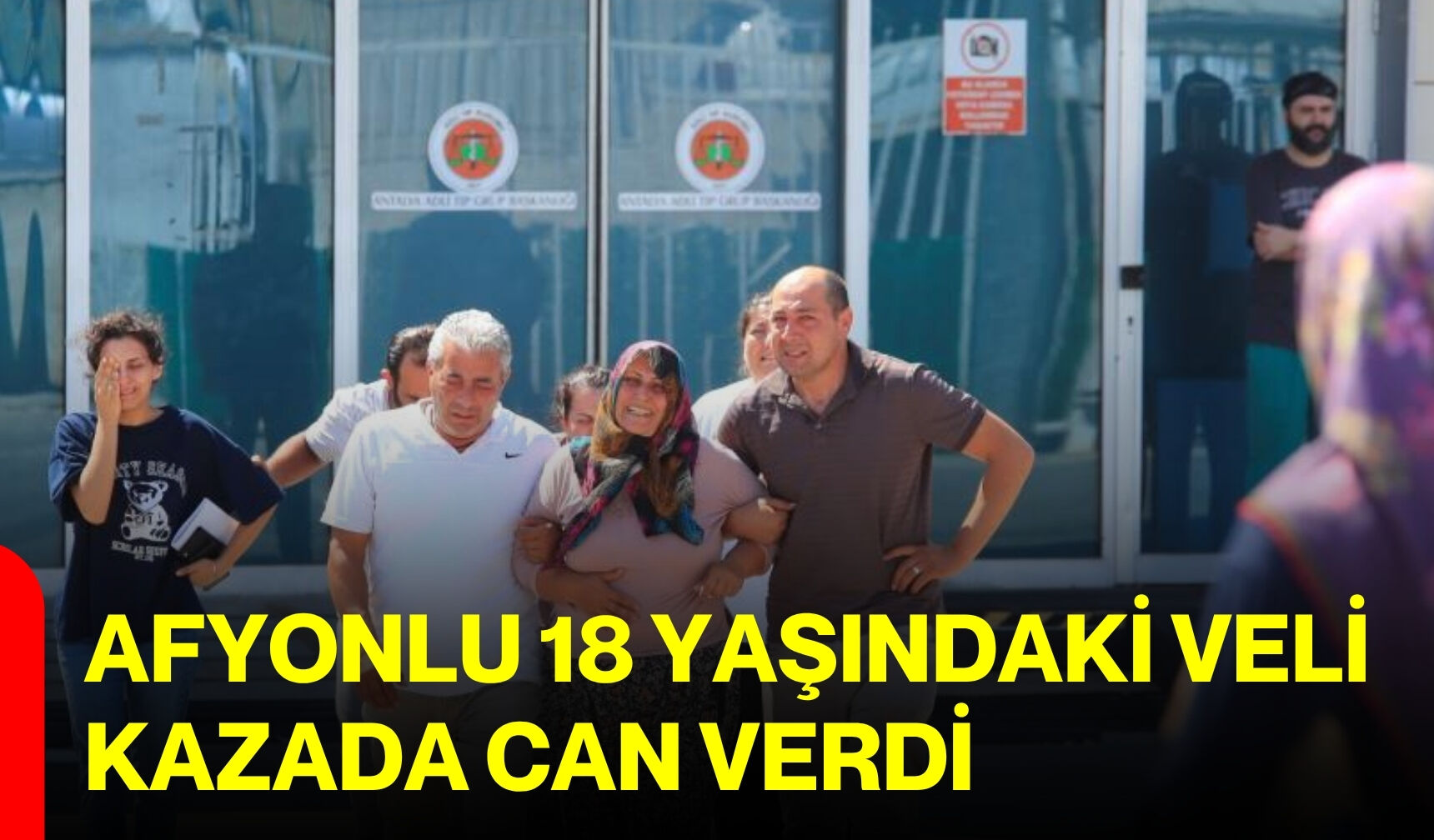 Afyonlu 18 yaşındaki Veli kazada can verdi