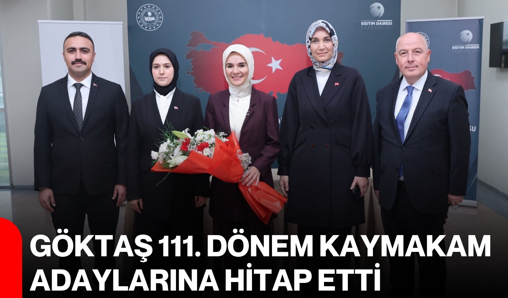 Göktaş, 111. Dönem kaymakam adaylarına hitap etti