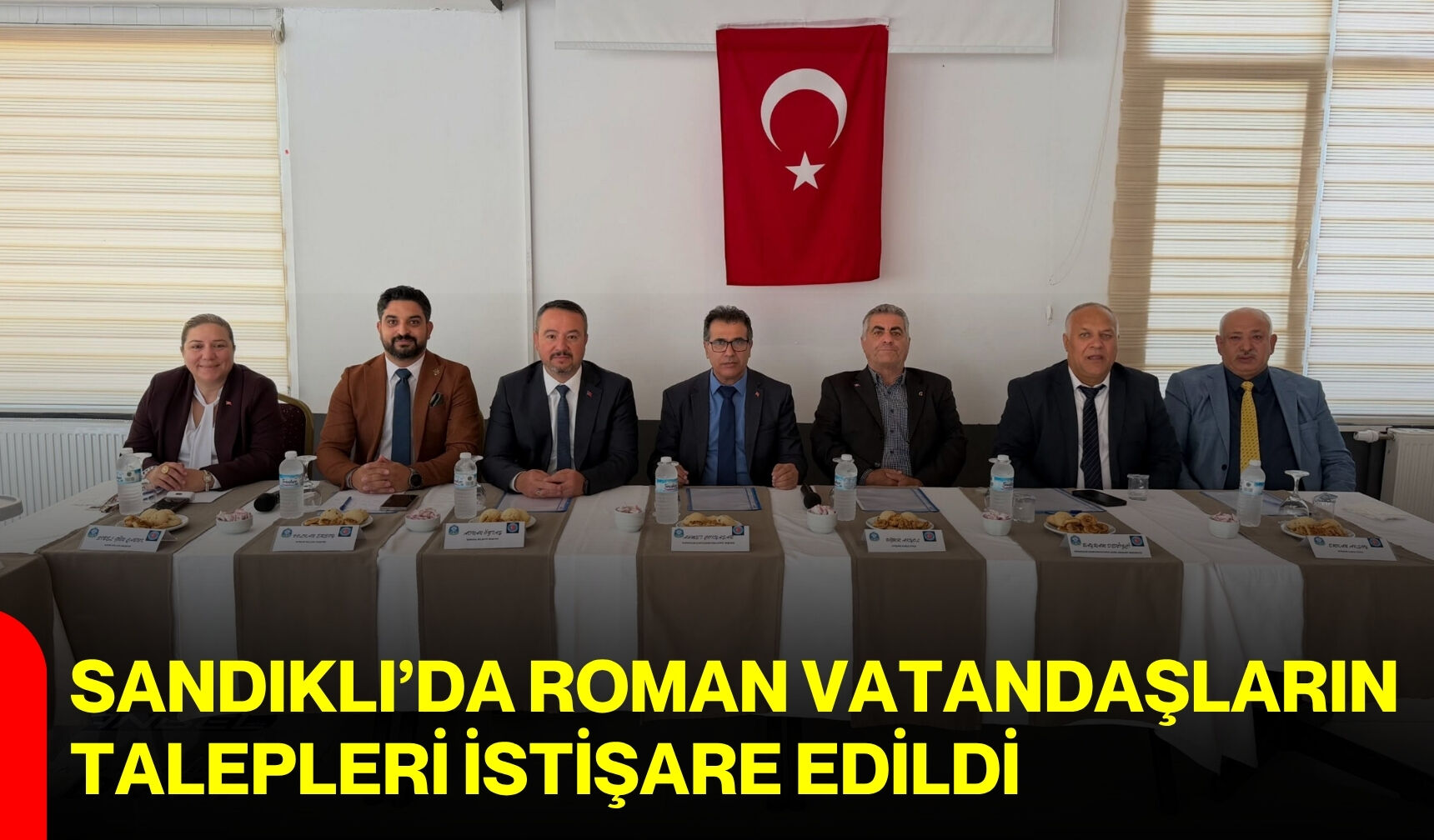 Sandıklı’da Roman vatandaşların talepleri istişare edildi