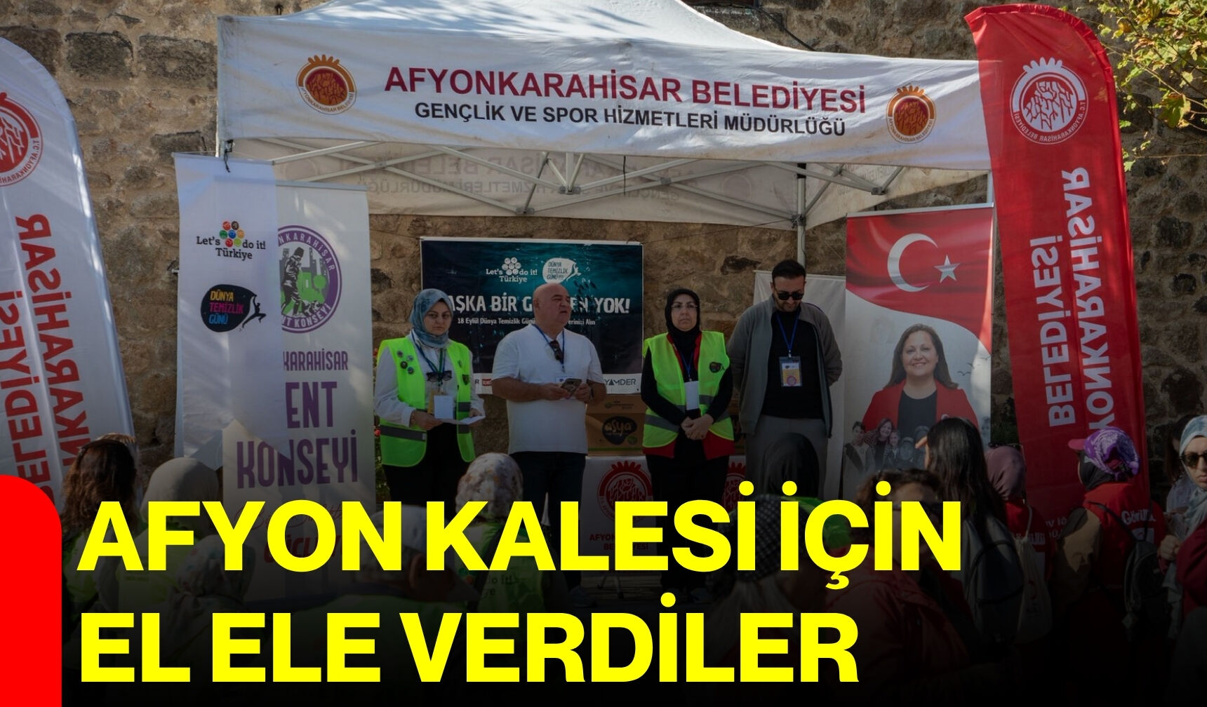 Afyon Kalesi için el ele verdiler