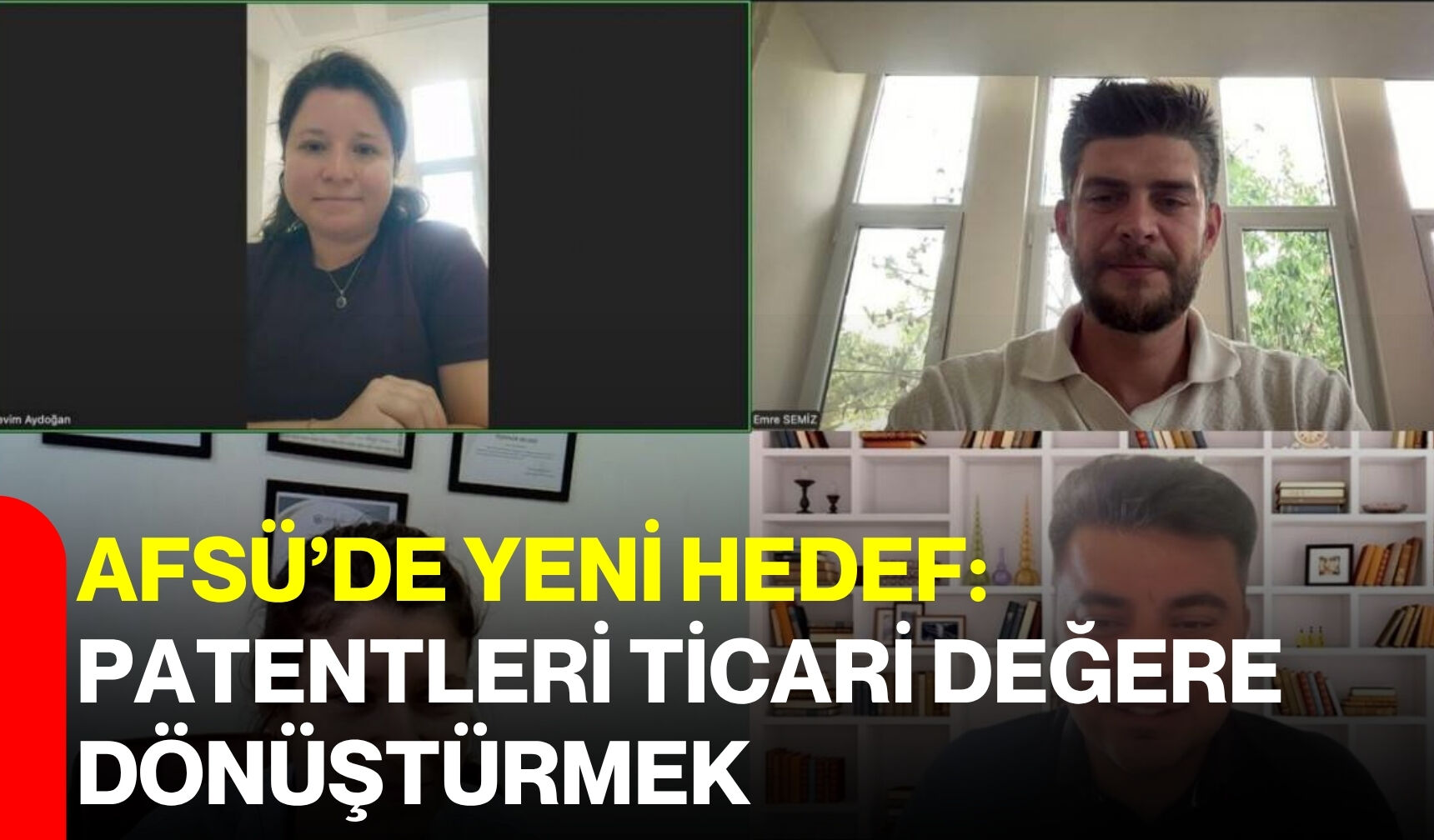 AFSÜ’de yeni hedef: Patentleri ticari değere dönüştürmek