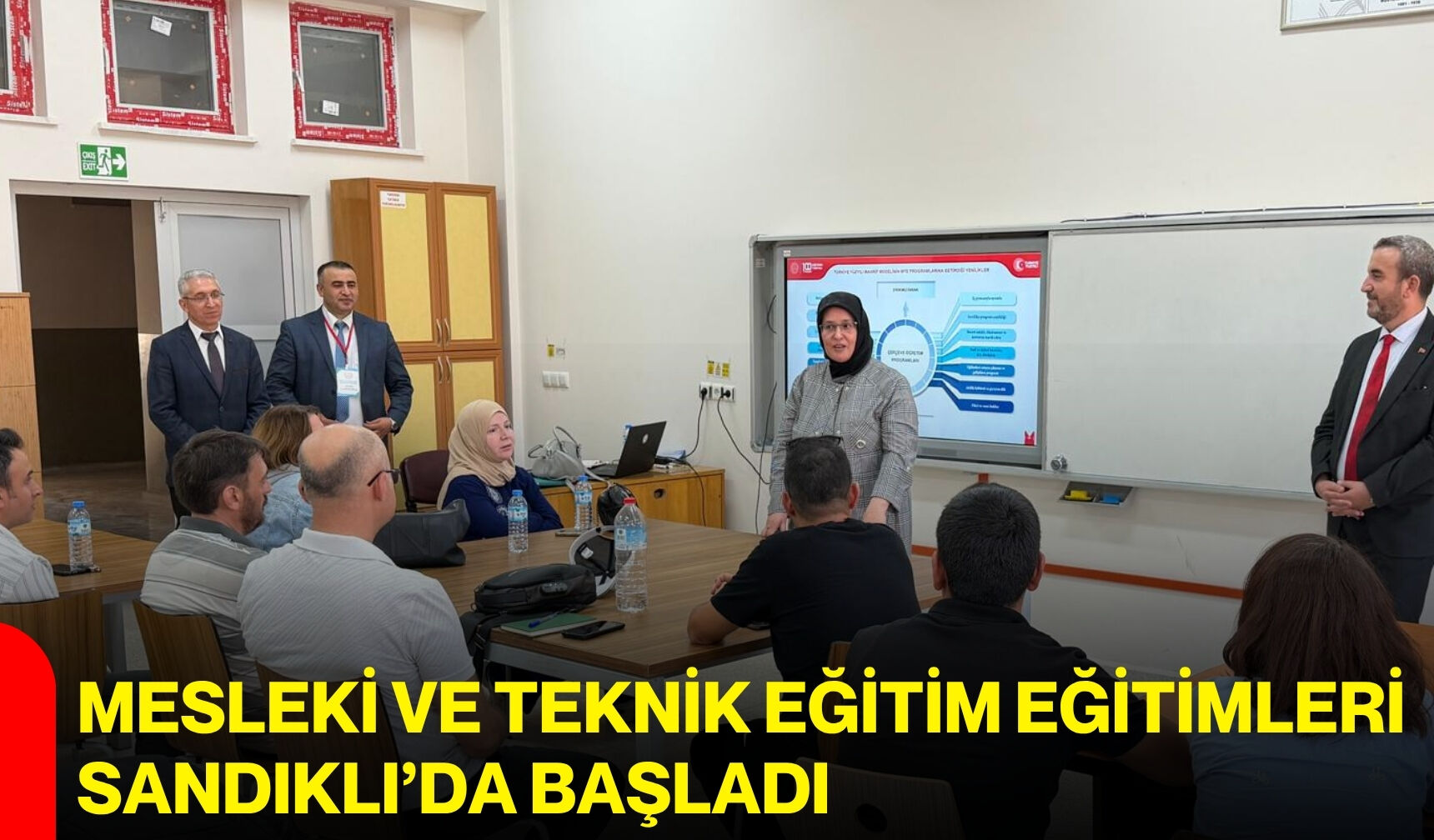 Mesleki ve teknik eğitim eğitimleri Sandıklı’da başladı