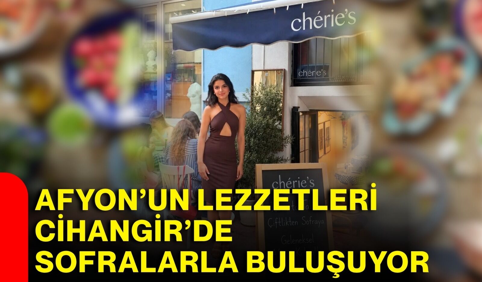 Afyon’un lezzetleri Cihangir’de sofralarla buluşuyor