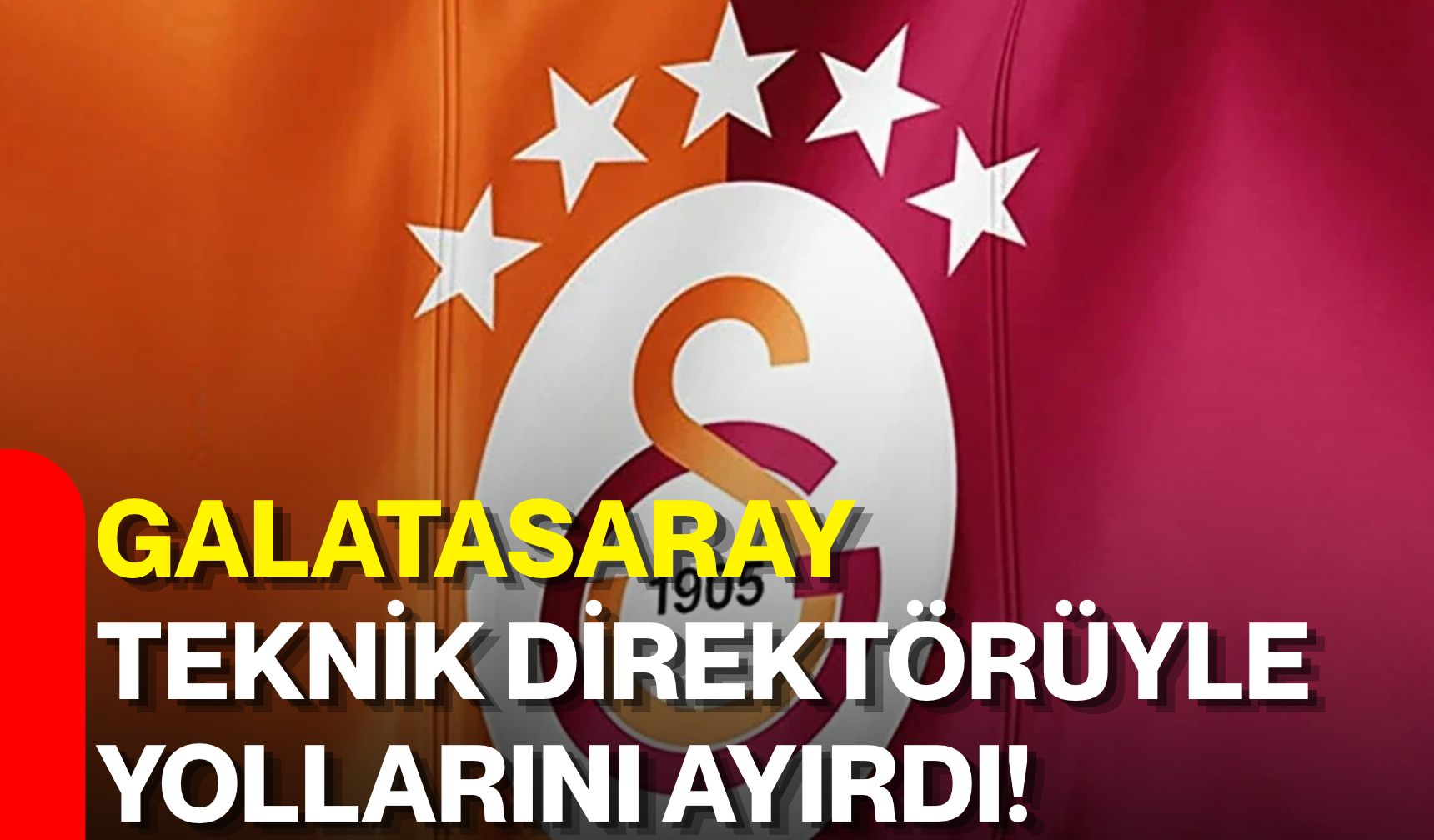 Galatasaray’da teknik direktör ayrılığı resmileşti!