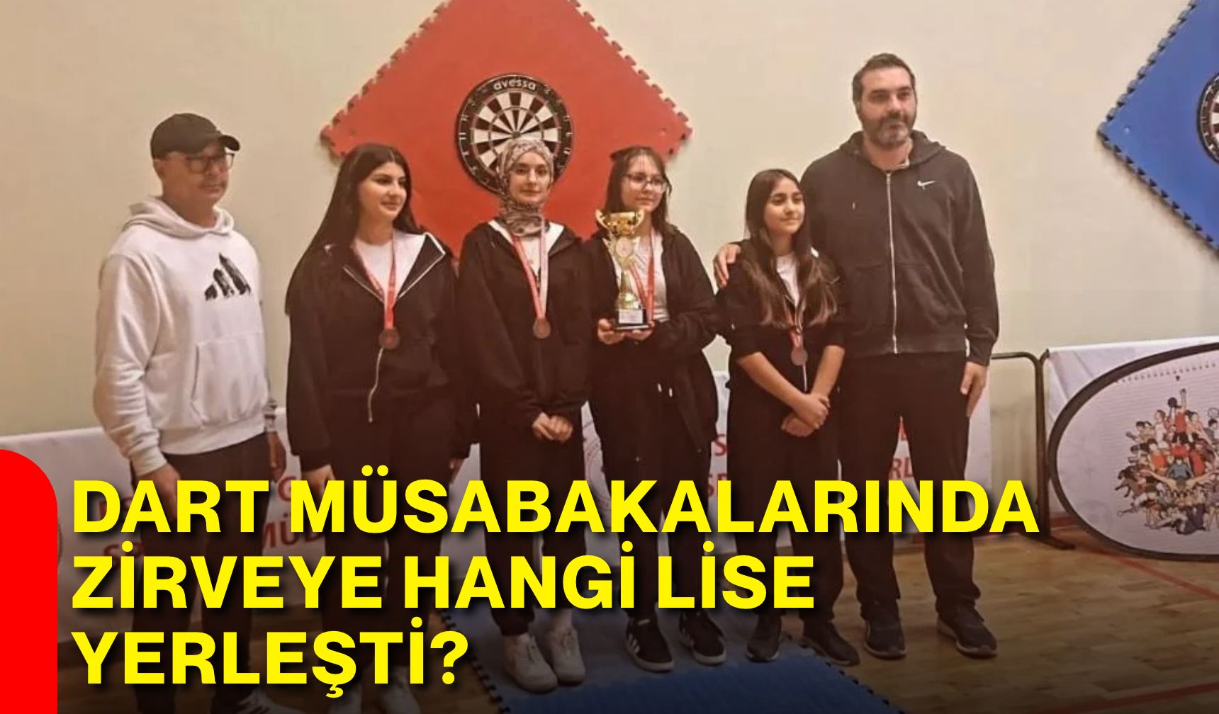 Dart müsabakalarında zirveye hangi lise yerleşti?