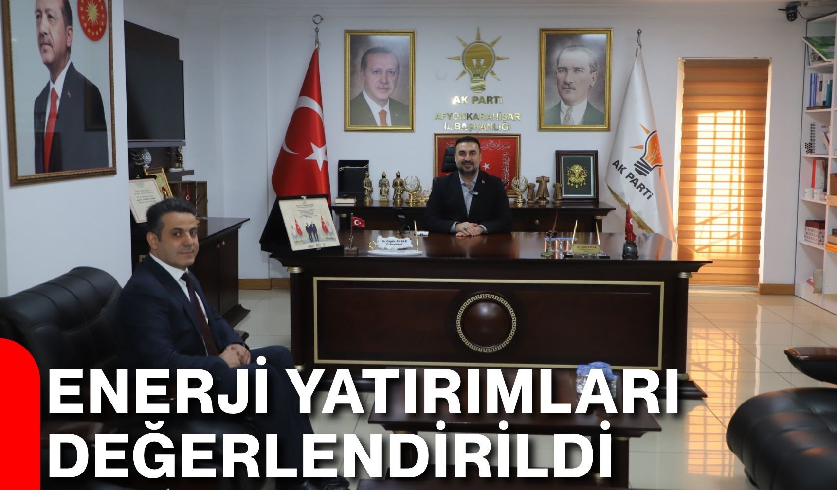 Enerji yatırımları değerlendirildi