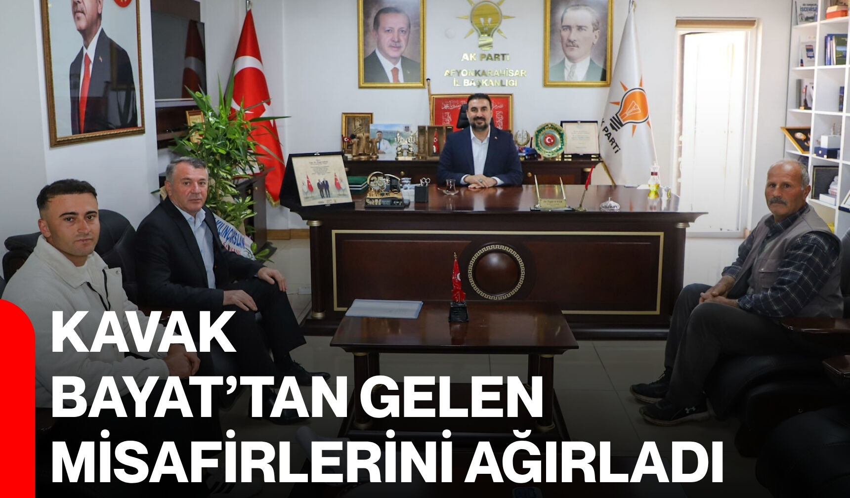 Kavak, Bayat’tan gelen misafirlerini ağırladı