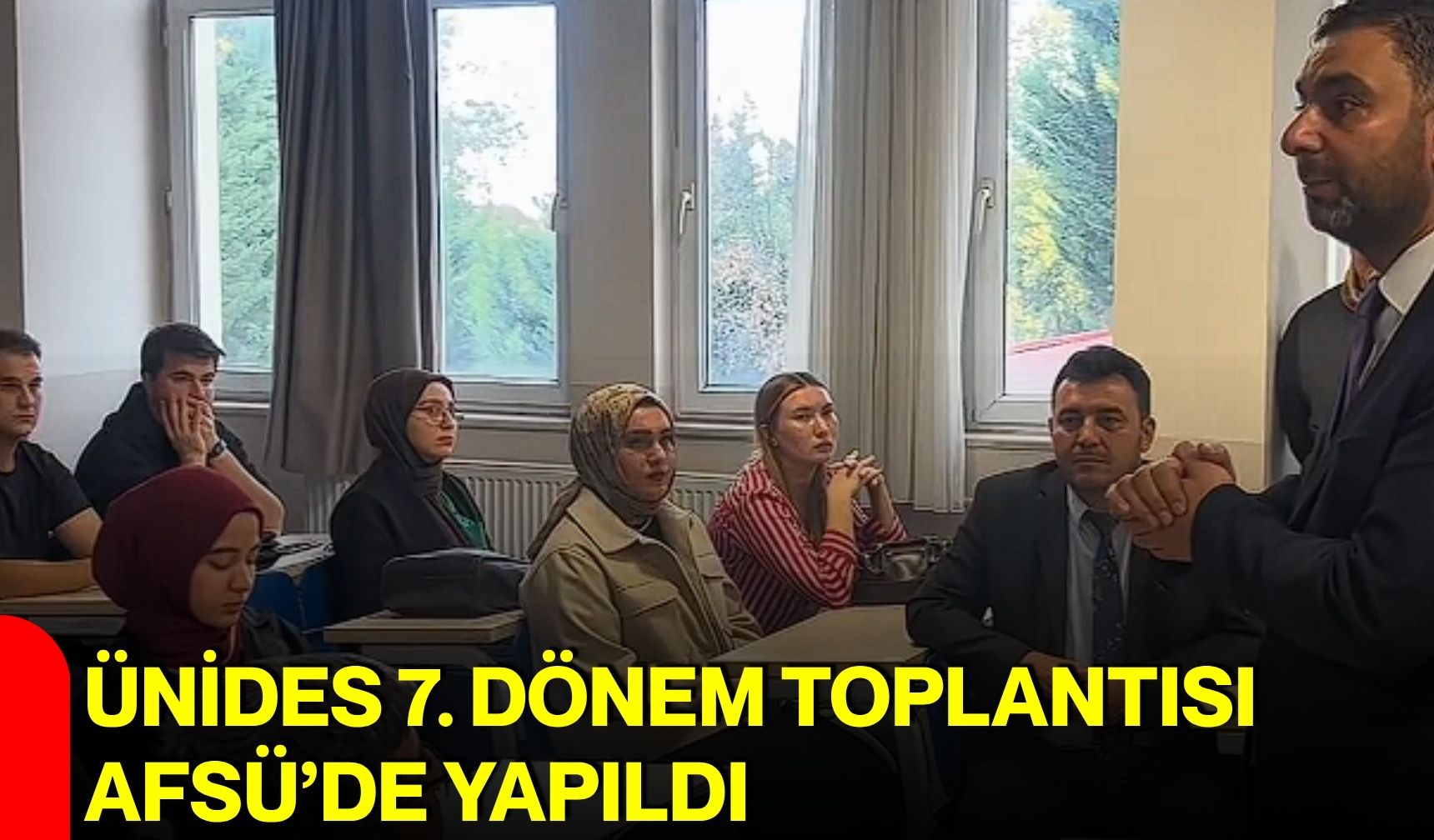 ÜNİDES 7. Dönem Toplantısı AFSÜ’de yapıldı