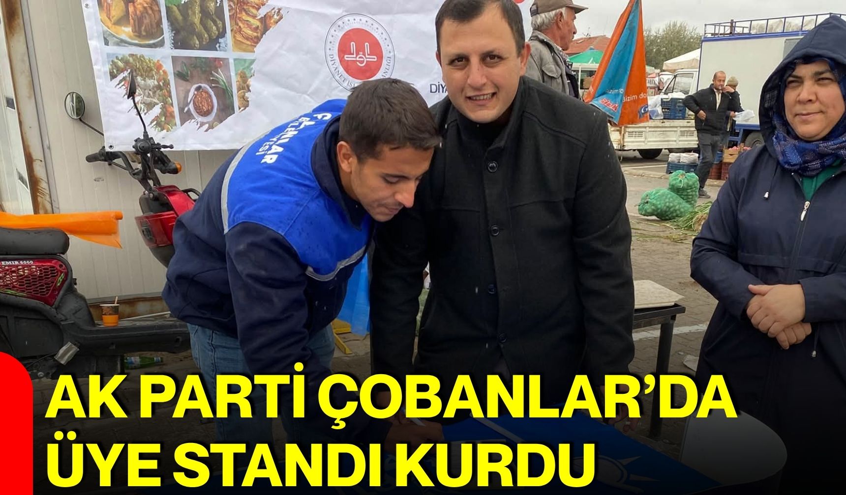 AK Parti Çobanlar’da üye standı kurdu