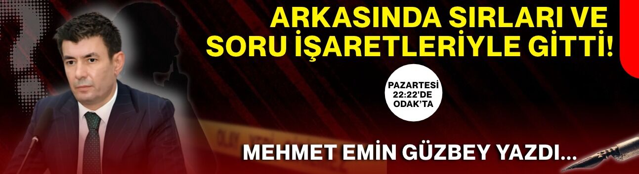 Arkasında sırları ve soru işaretleriyle gitti!