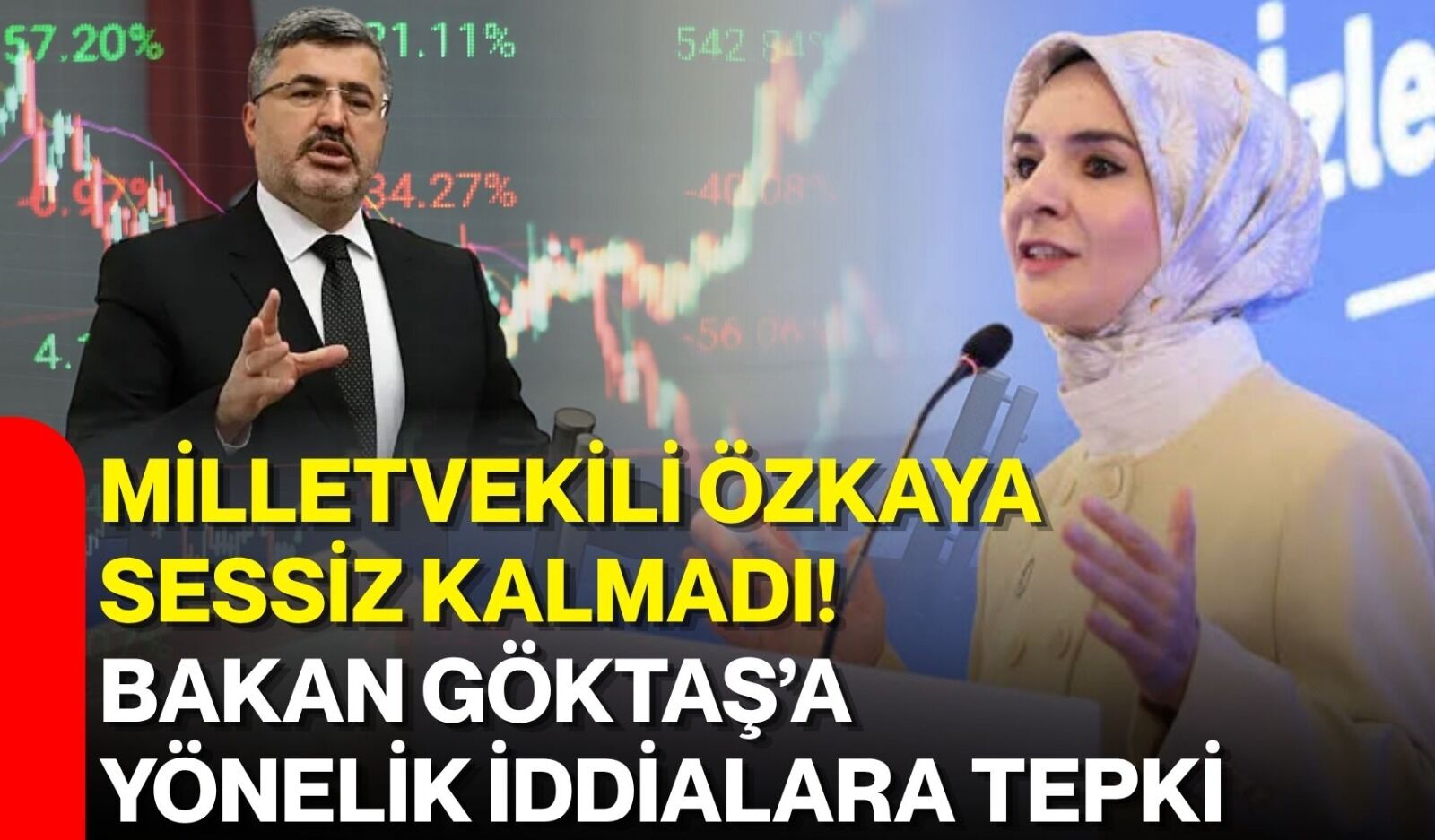 Milletvekili Özkaya sessiz kalmadı! Bakan Göktaş’a yönelik iddialara tepki