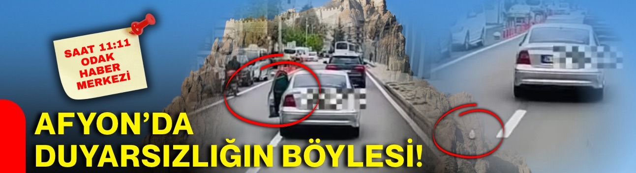 Afyon’da duyarsızlığın böylesi!