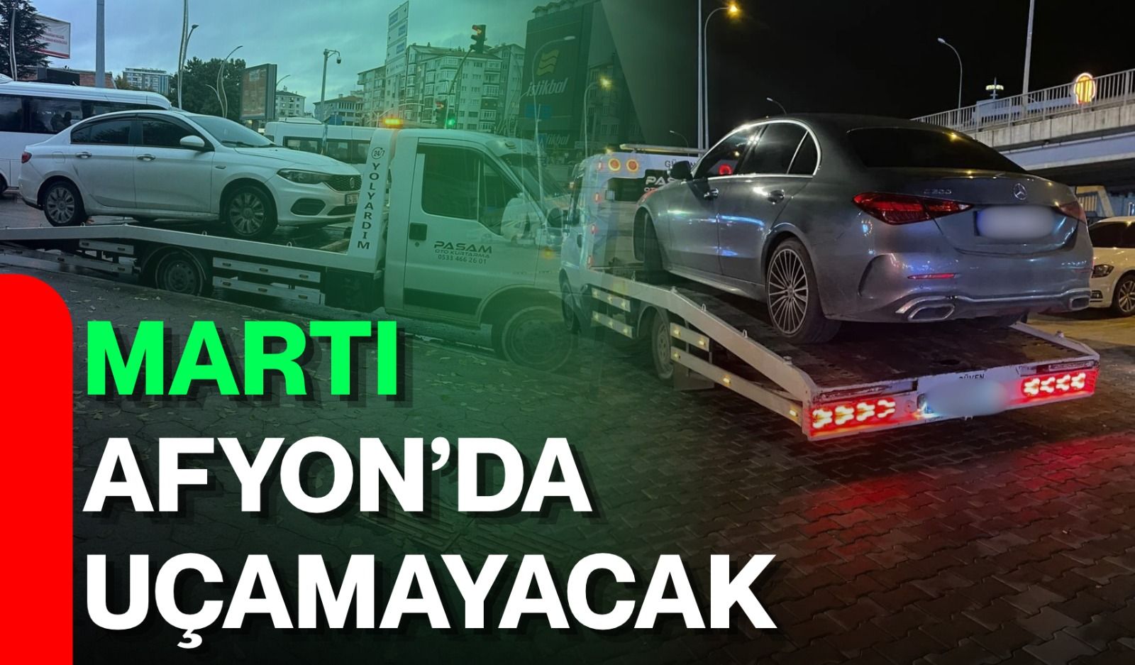 Martı Afyon’da uçamayacak