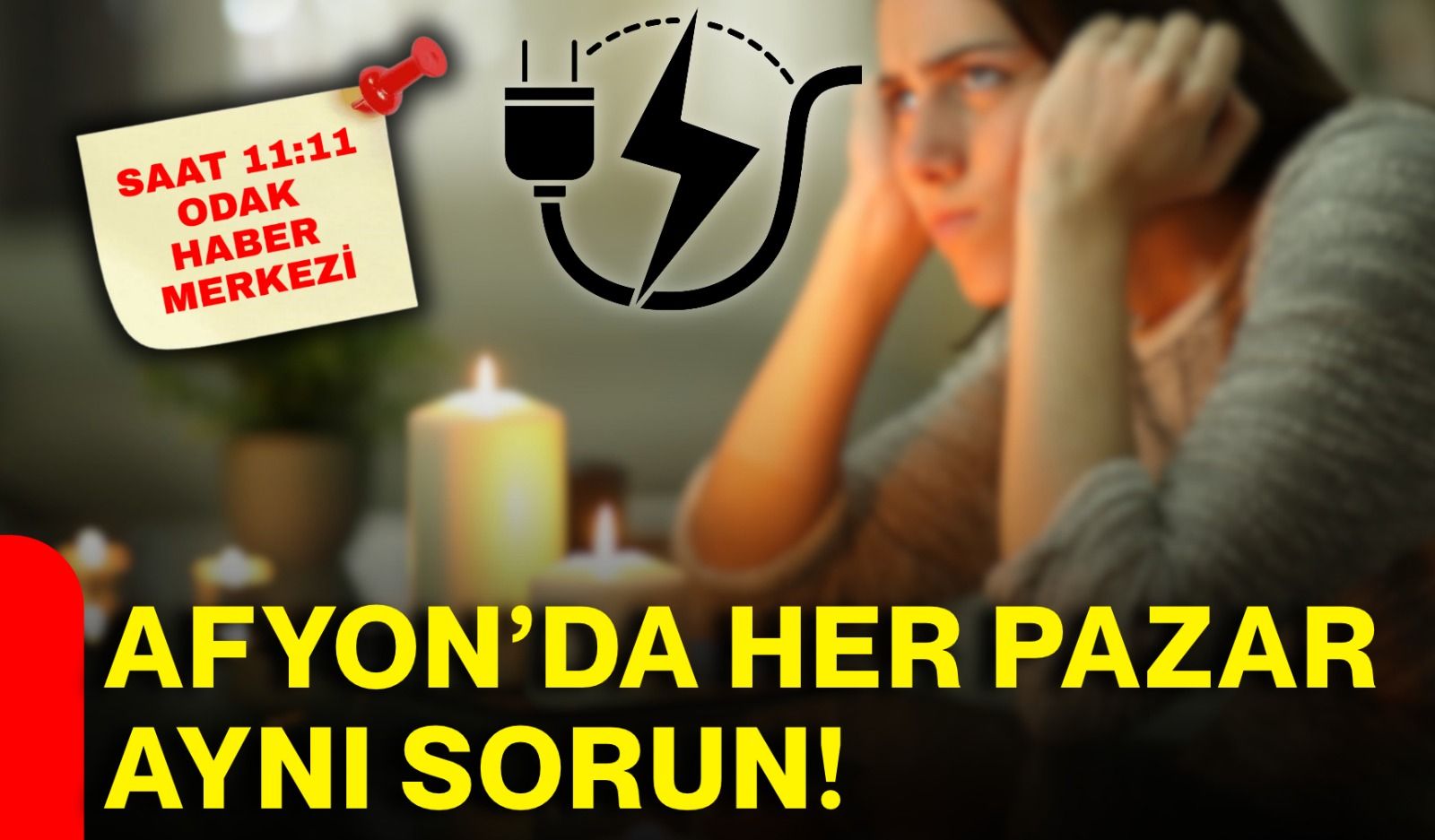 Afyon’da her pazar aynı sorun!