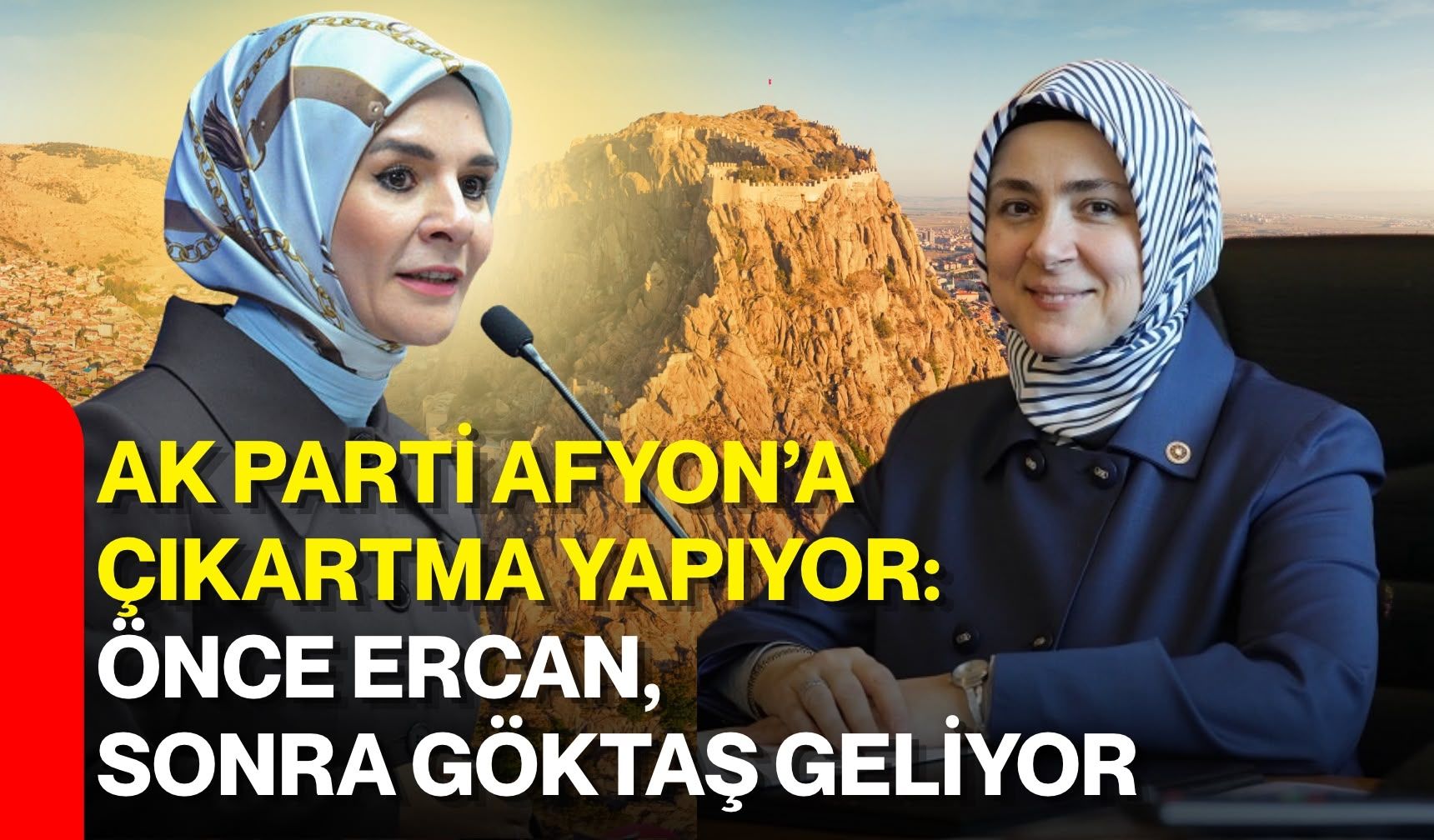 AK Parti Afyon’a çıkartma yapıyor: Önce Ercan, sonra Göktaş geliyor
