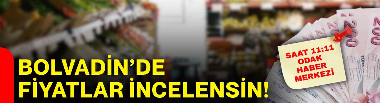Bolvadin’de fiyatlar incelensin!