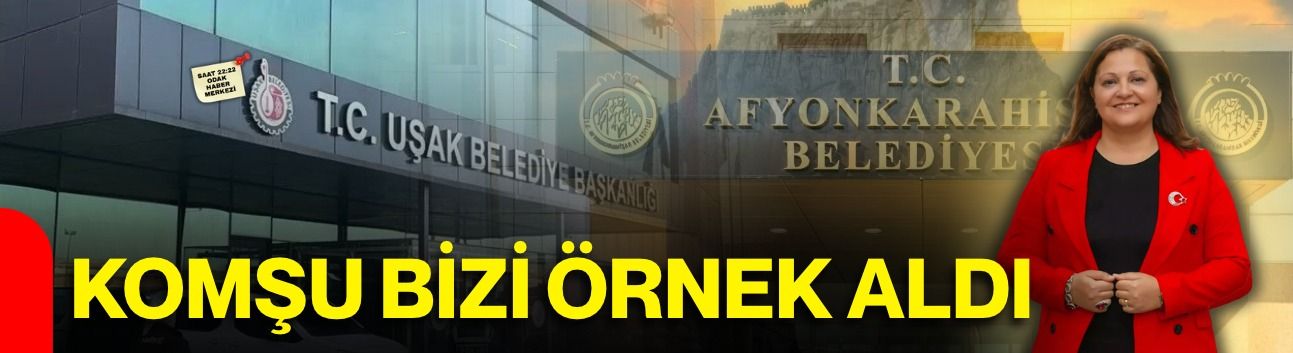 Komşu bizi örnek aldı