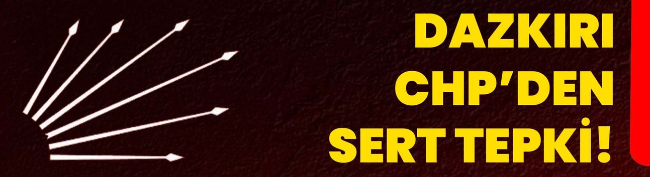 Dazkırı CHP’den sert tepki!