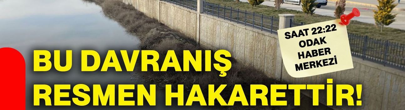 Bu davranış resmen hakarettir!