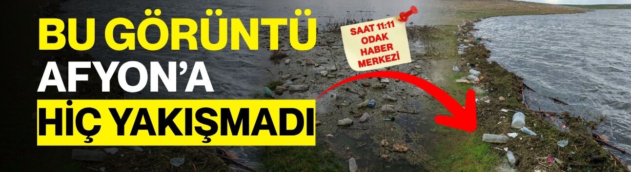 Bu görüntü Afyon’a hiç yakışmadı