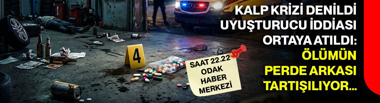 Afyon'da kalp krizi denildi, uyuşturucu iddiası ortaya atıldı: Ölümün perde arkası tartışılıyor…