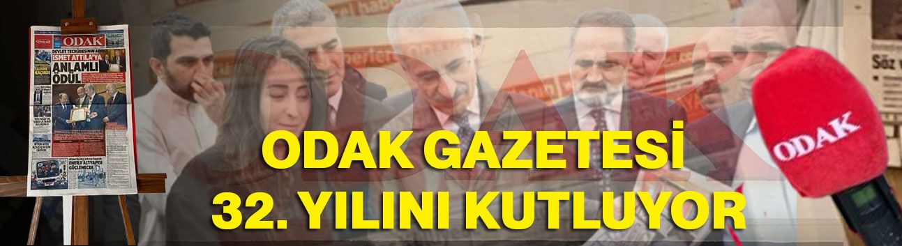 ODAK Gazetesi 32. yılını kutluyor